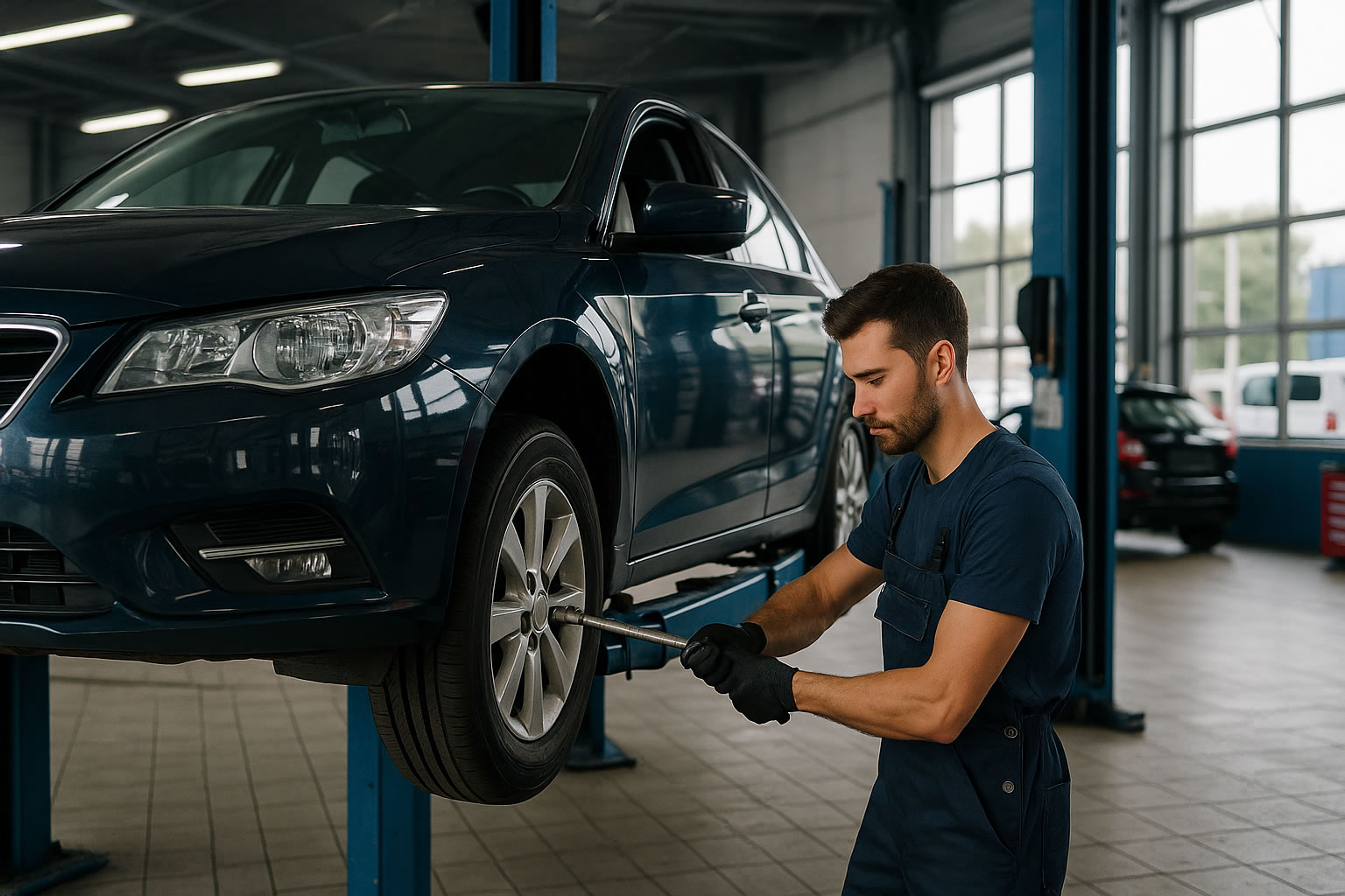 Fleet Admin dashboard for garages